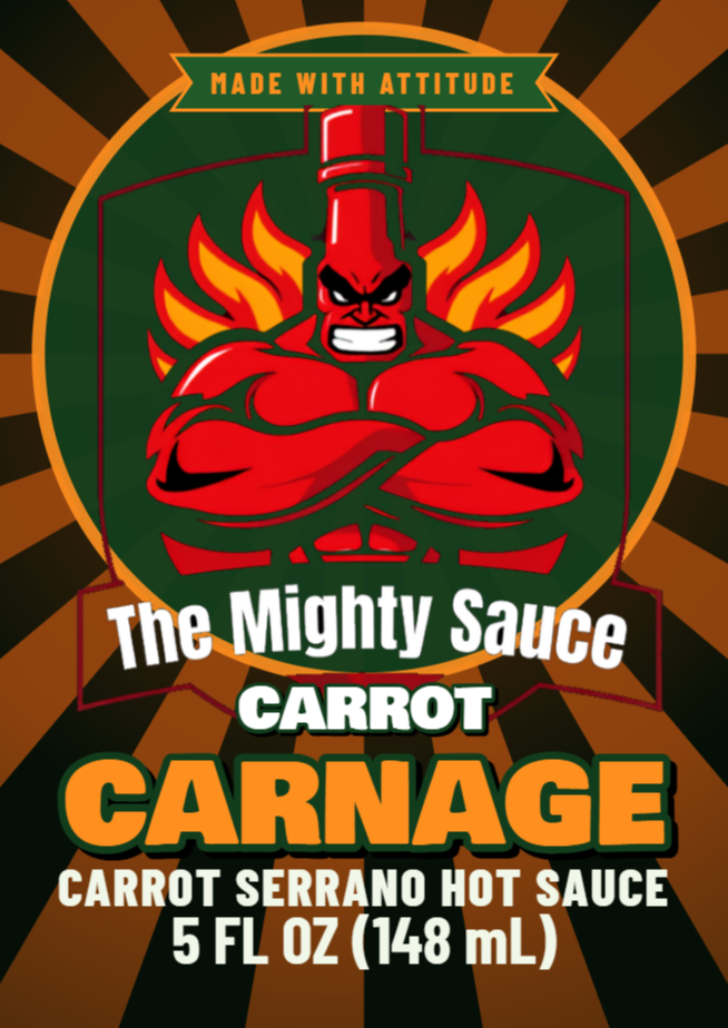 Carrot Carnage label